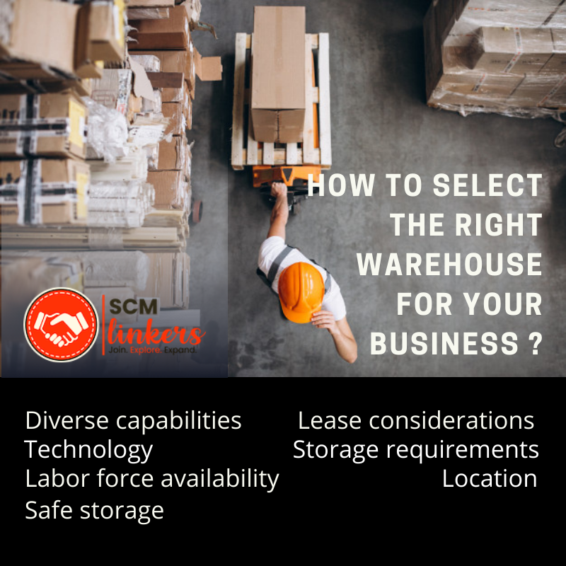 Things You Need to Consider in selecting Best Warehouse in India , SCMLinkers